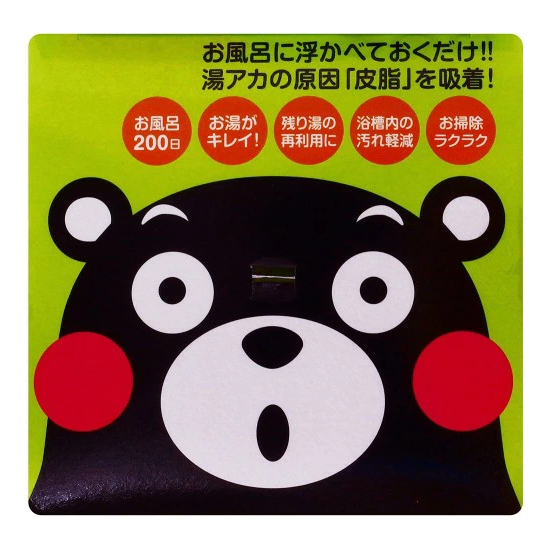 アカパックン お風呂用 くまモンタイプ200日 4958099102326
