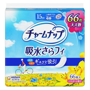 ユニ・チャーム チャームナップ 吸水さらフィ 少量用 66枚 4903111075768 ※16個ロット ※楽天 Amazon売価厳守!