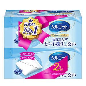 ユニ・チャーム シルコットコットン シルコット82枚×2 4903111455614 ※30個ロット ※楽天 Amazon売価厳守!