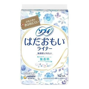 ユニ・チャーム ソフィ はだおもいライナー 無香料42枚 4903111024131 ※36個ロット