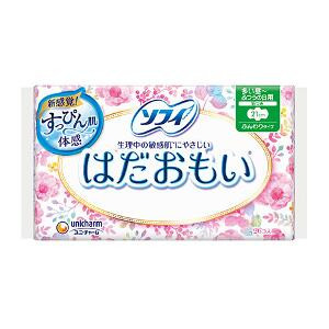ユニ・チャーム ソフィ はだおもい 多い昼〜ふつうの日用 羽つき 21cm 26コ入 4903111317950 ※2ケース 36個ロット