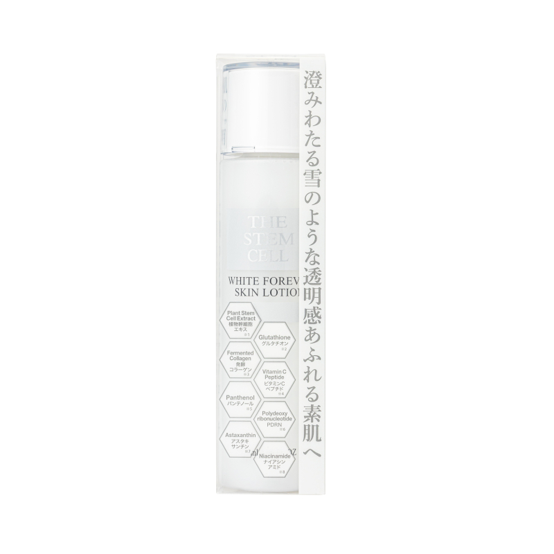 【ロットのみ】THE STEM CELL WHITE FOREVER SKIN LOTION(ザ ステムセル ホワイトフォーエバー スキンローション) 120mL 4571365224449